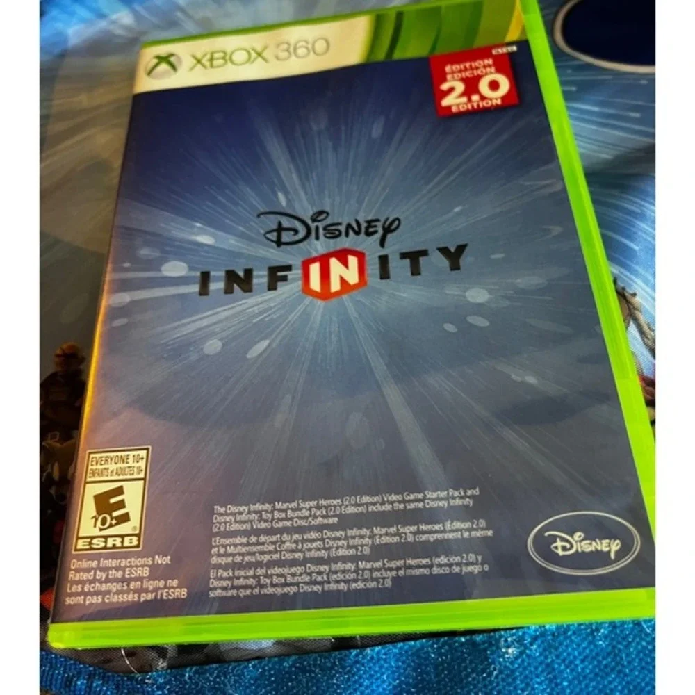 Disney Infinity Lot 2.0 Game, Portal, Case, & 6 Figures‎